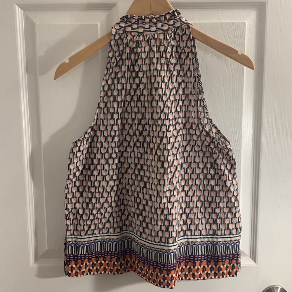 Maeve for Anthropologie Sleeveless Cotton Blouse, Size XS - Picture 3 of 15